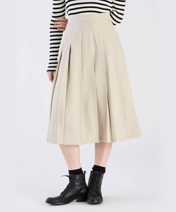 【Outlet】リノンプリーテッドスカート