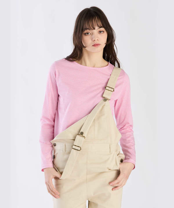 【Outlet】ボーダーロングスリーブTシャツ