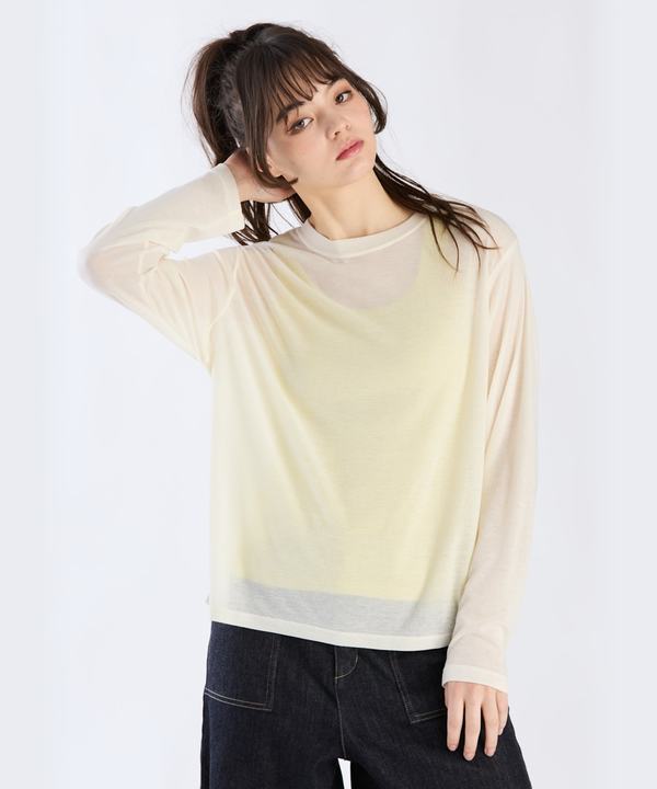 【Outlet】シアーボーイズロングTシャツ