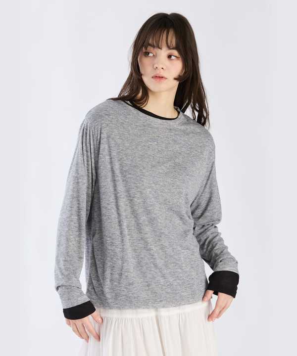 【Outlet】シアーボーイズロングTシャツ