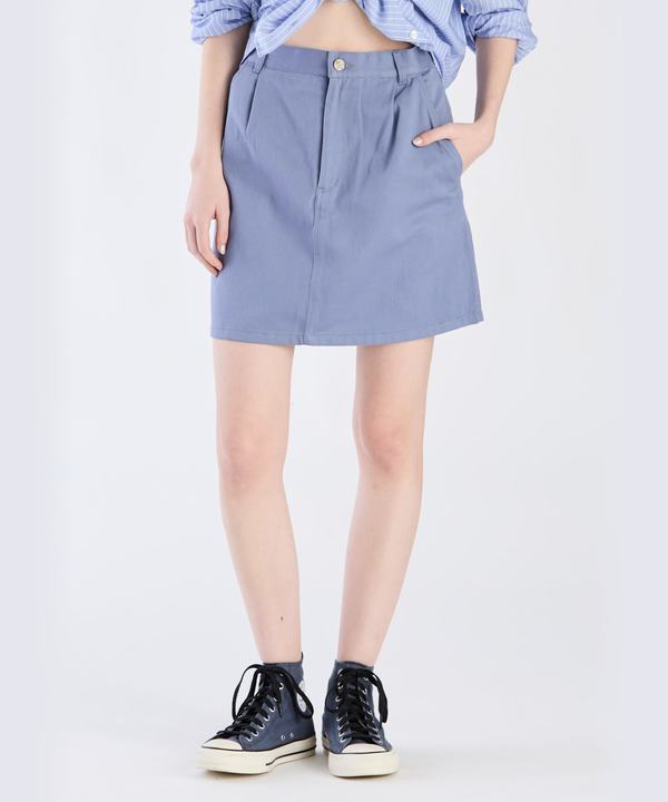 【Outlet】コットンツイルミニスカート