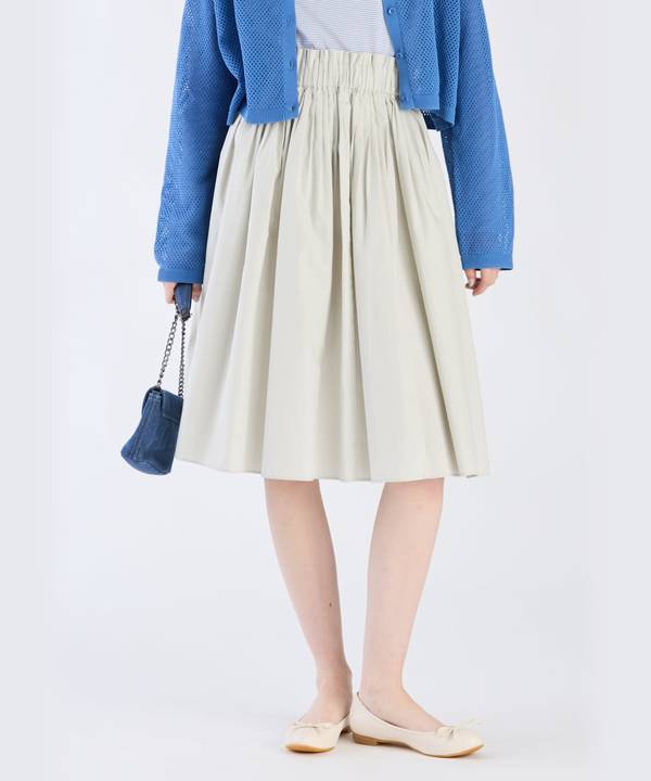 【Outlet】タックミディスカート