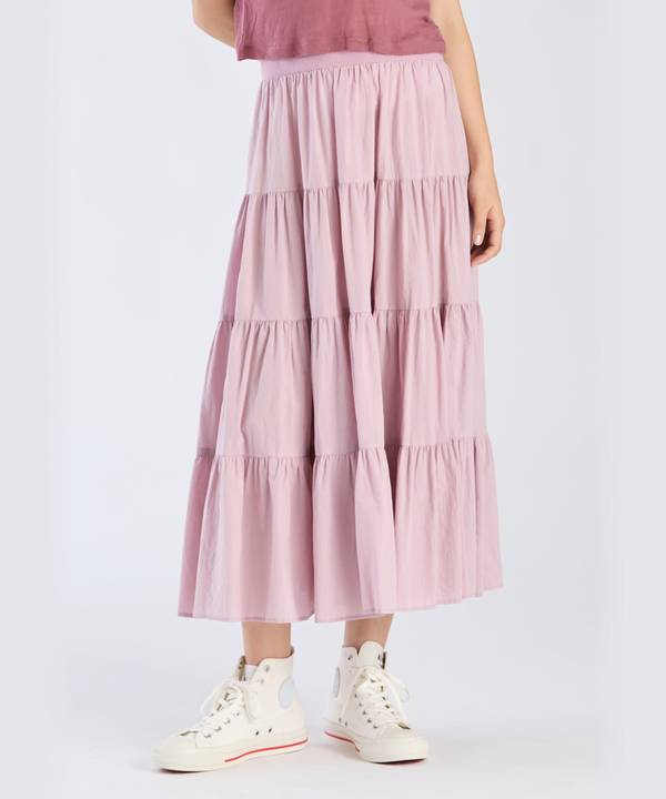 【Outlet】フォーティアードスカート