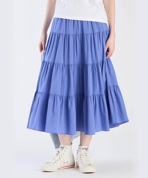 【Outlet】フォーティアードスカート