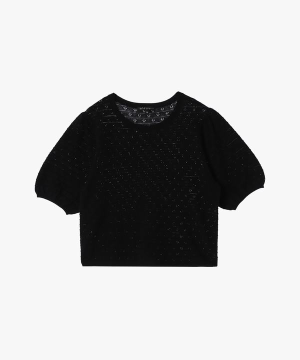 【Outlet】デイジーストライプニットプルオーバー