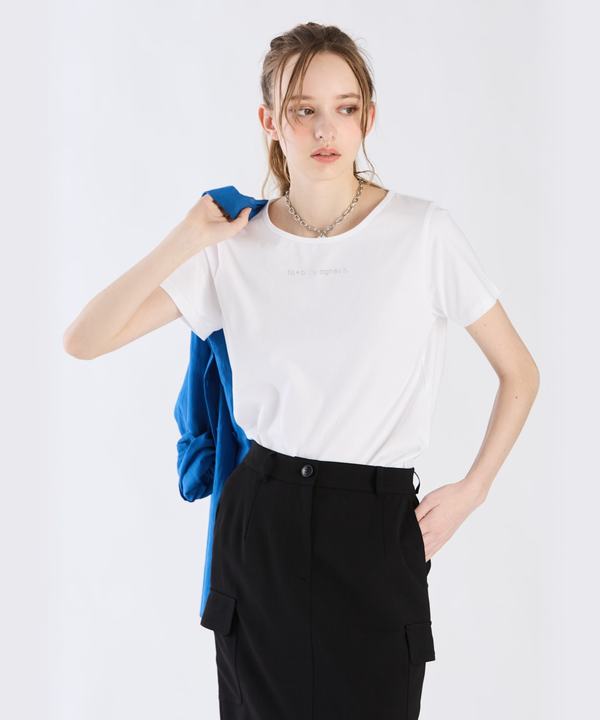 【Outlet】ロゴフォイルプリントTシャツ