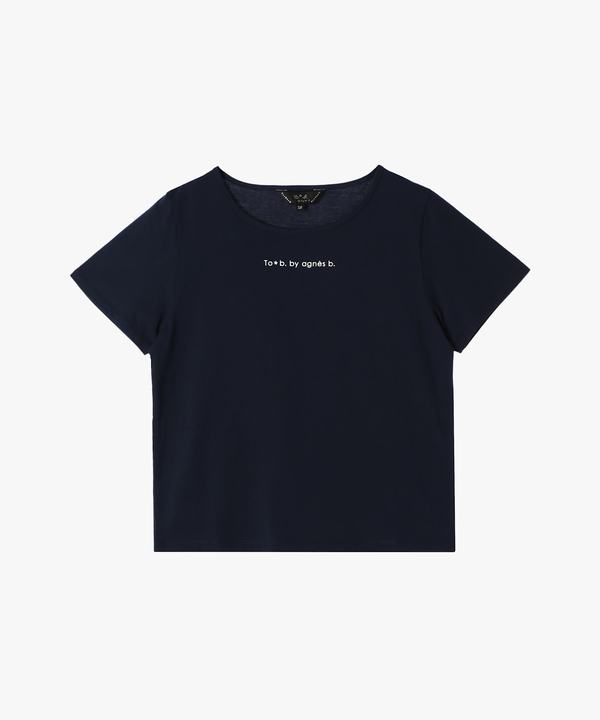 【Outlet】ロゴフォイルプリントTシャツ