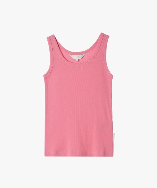 【Outlet】リブタンクトップ