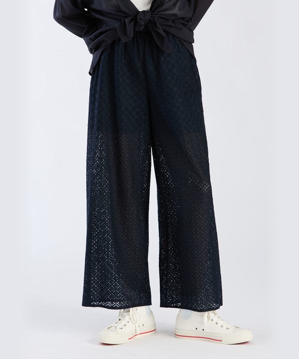 【Outlet】オプティカルレースパンツ