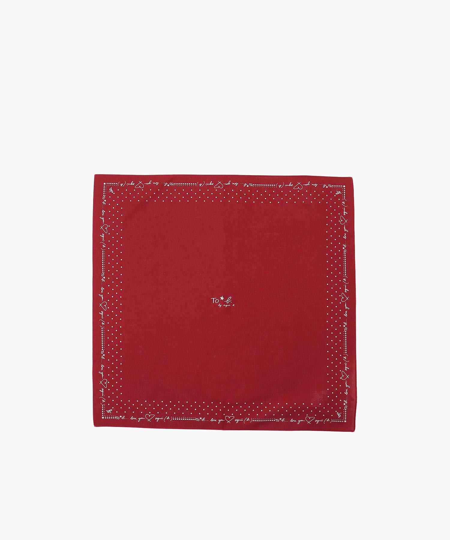 WO73 BANDANA メッセージバンダナ