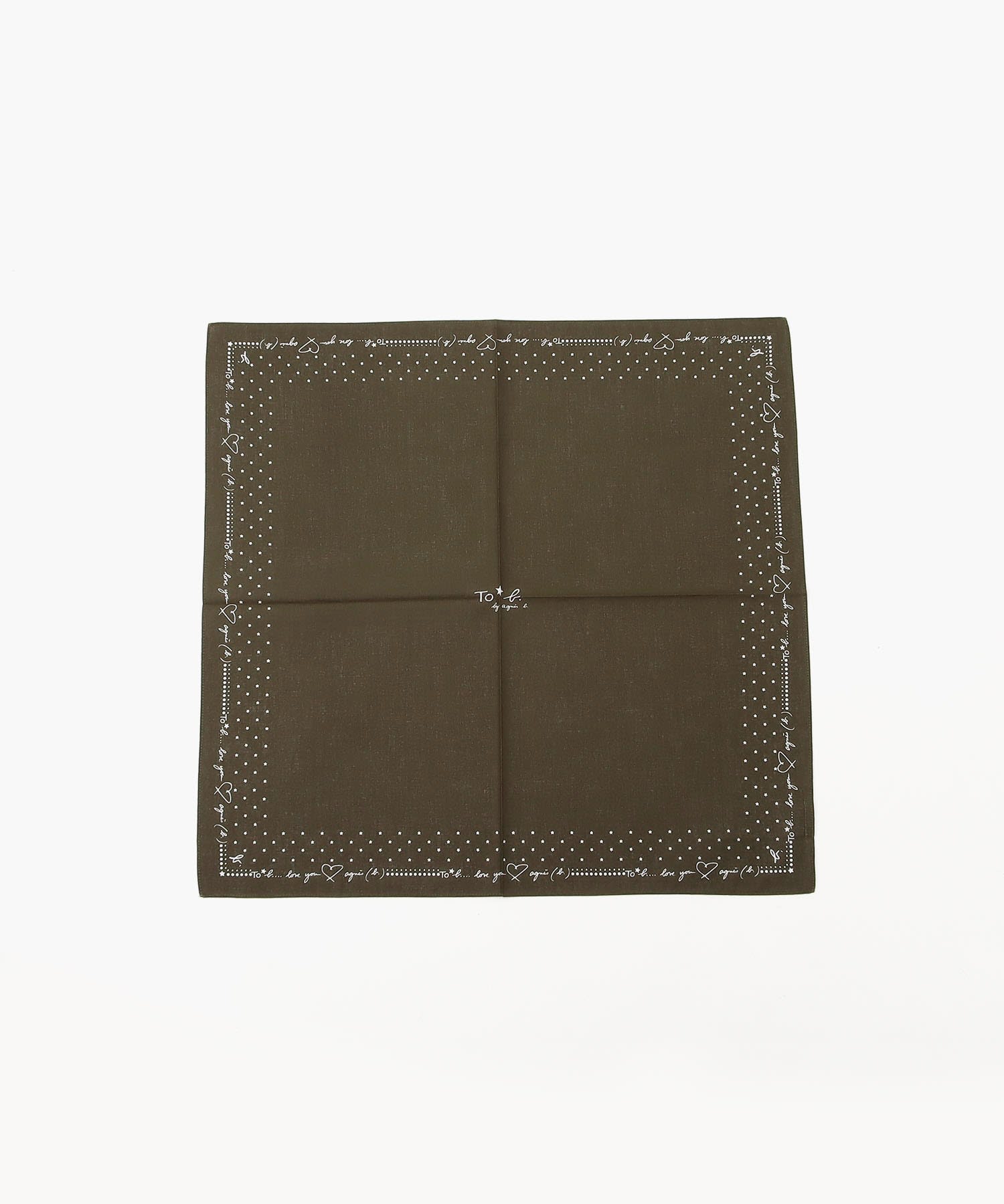 WO73 BANDANA メッセージバンダナ
