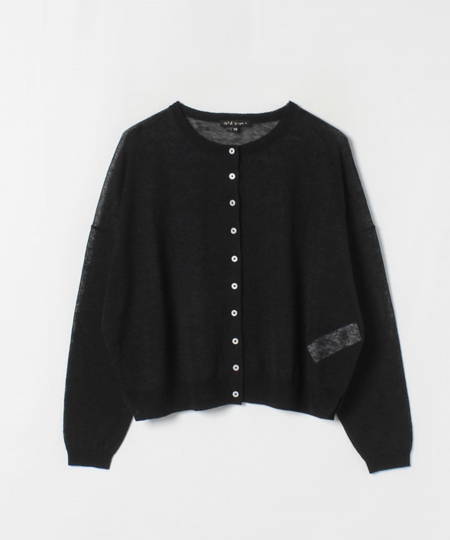 WR27 CARDIGAN シアーニットカーディガン