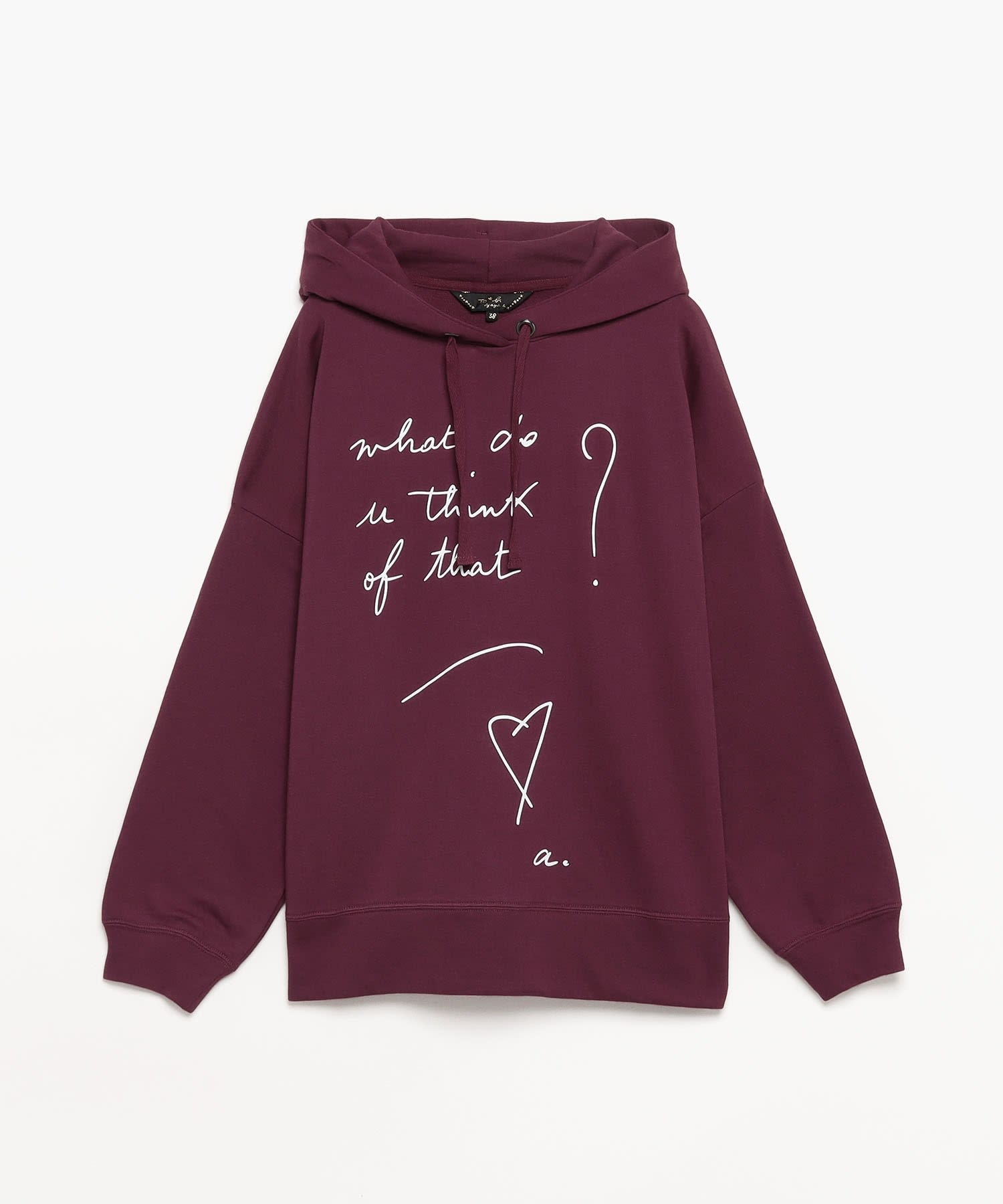 WR65 HOODIE メッセージ フーディー