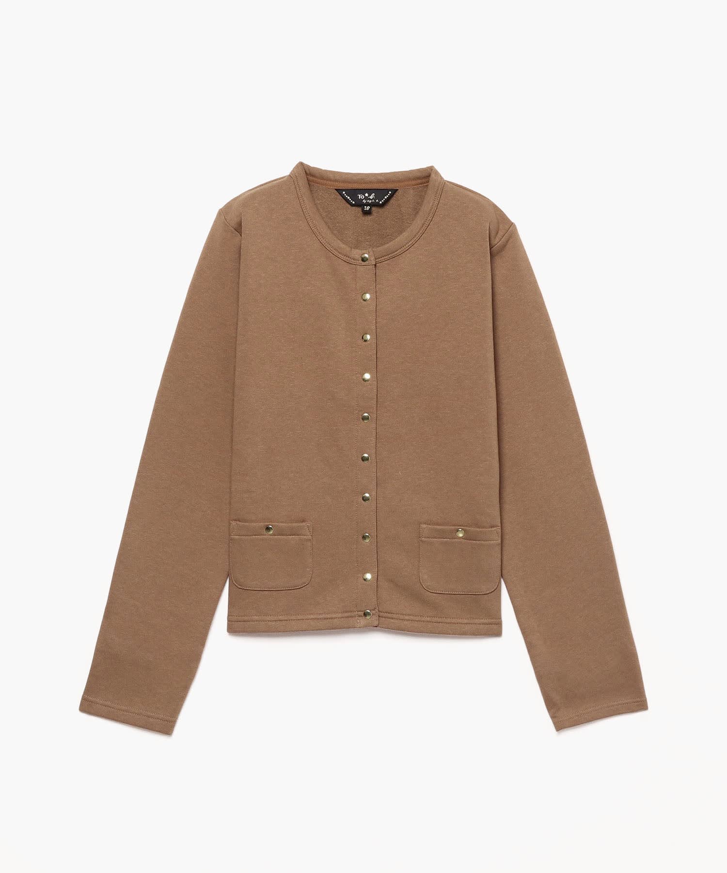 WR66 CARDIGAN 裏起毛カーディガン