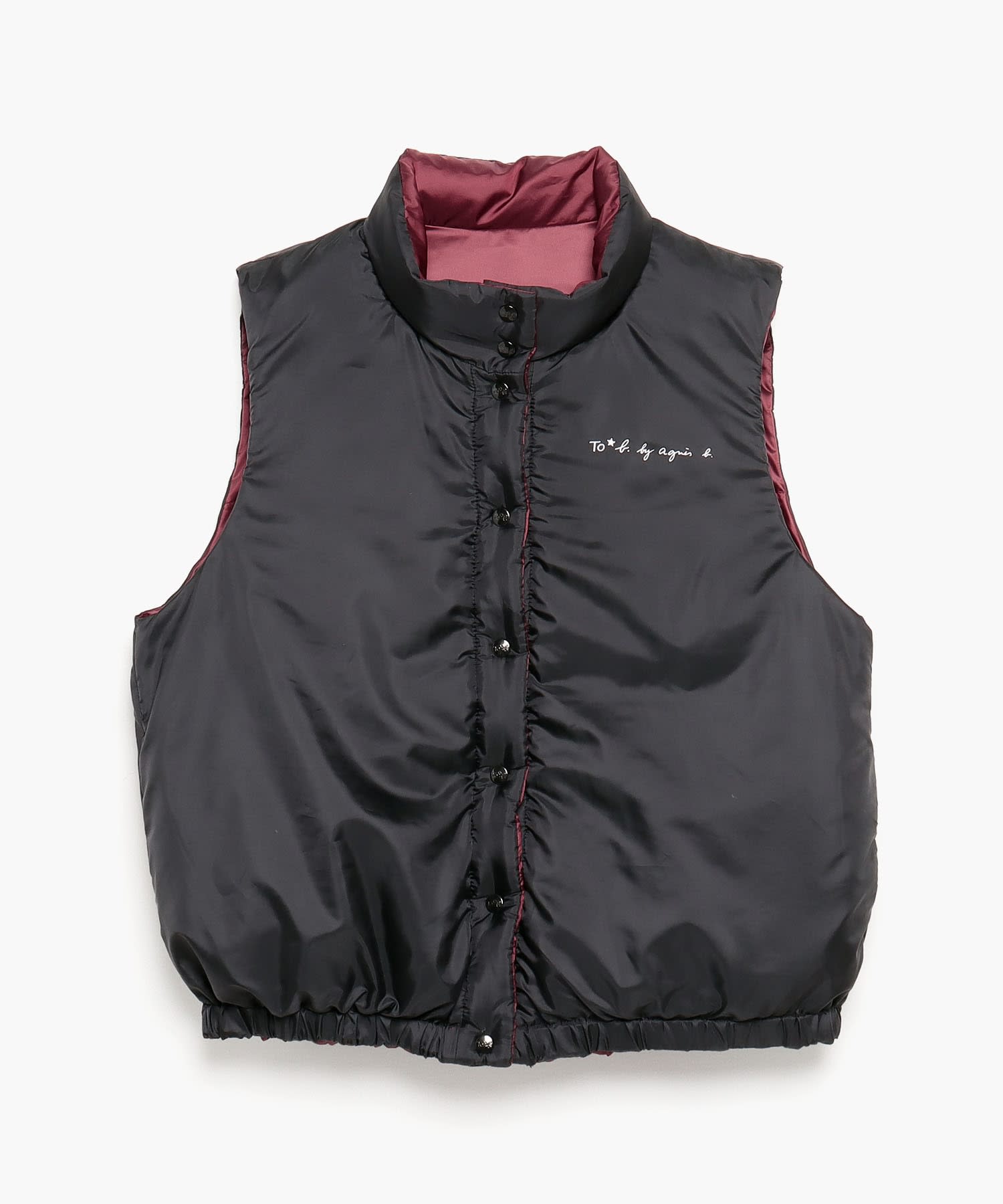 MSG REVERSIBLE VEST メッセージリバーシブルベスト