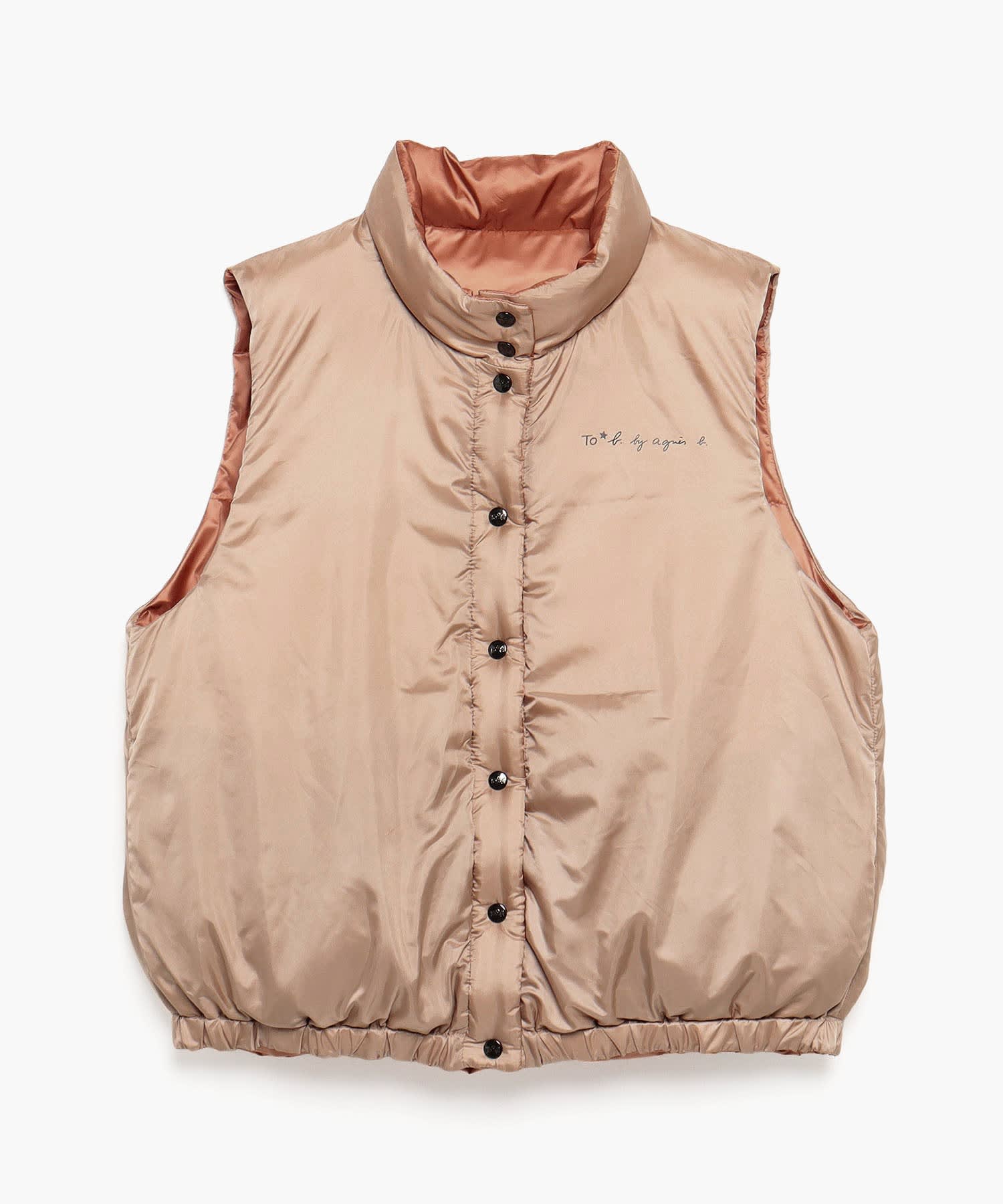 MSG REVERSIBLE VEST メッセージリバーシブルベスト