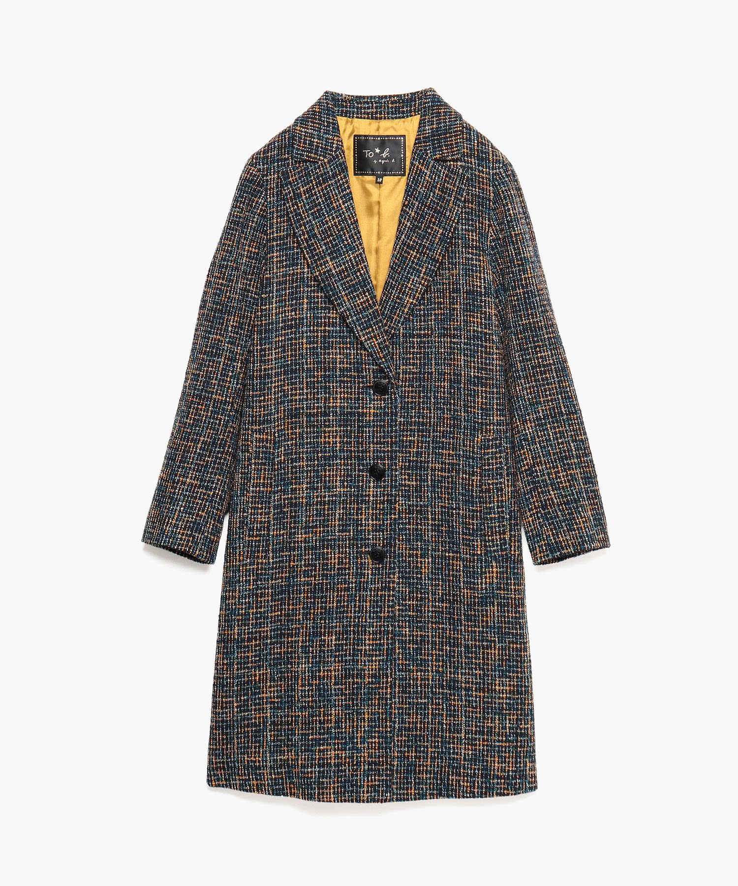 WR73 MANTEAU ヨーロピアンツィードコート