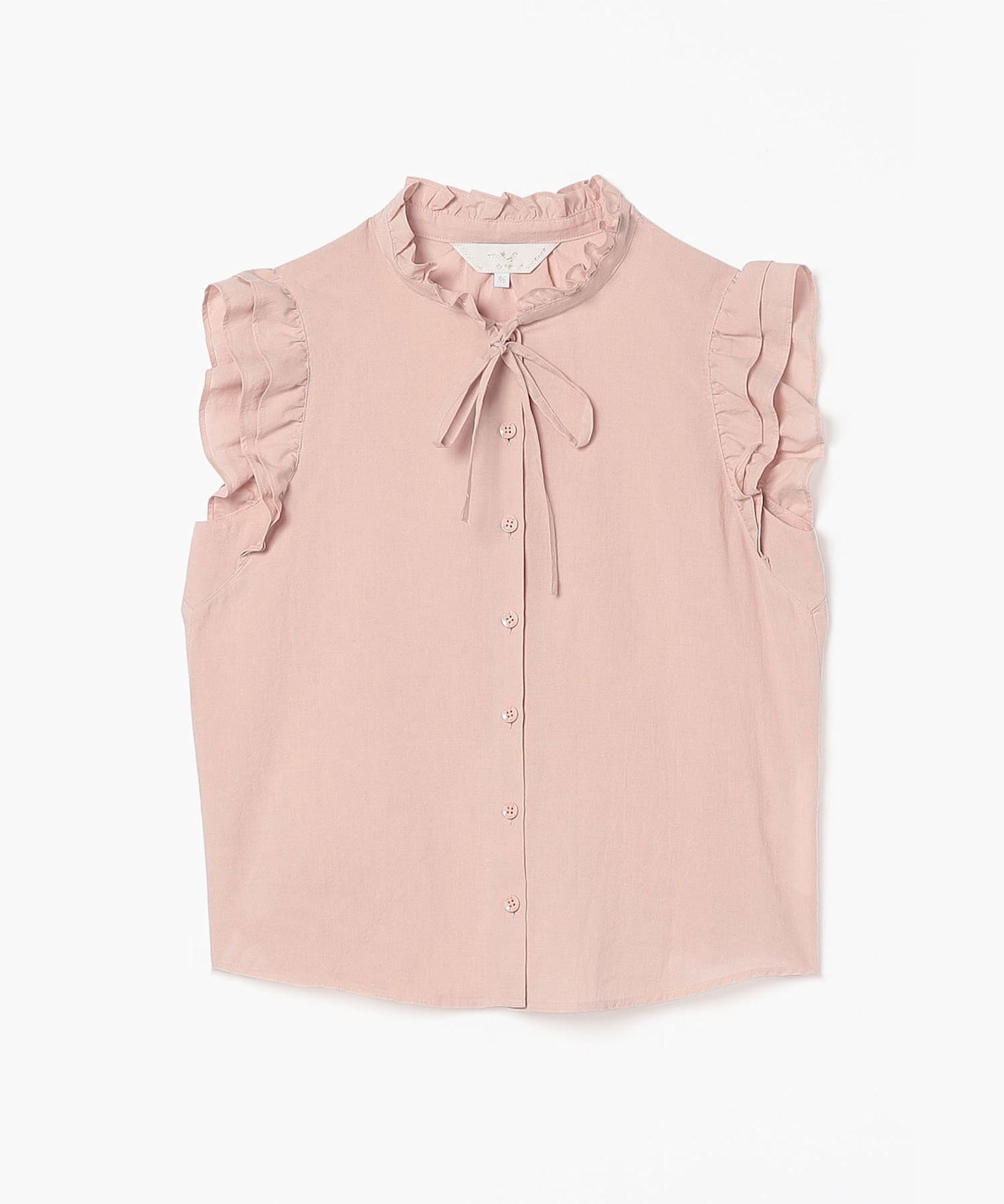 WP24 CHEMISE コットンフリルブラウス ｜To b. by agnès b