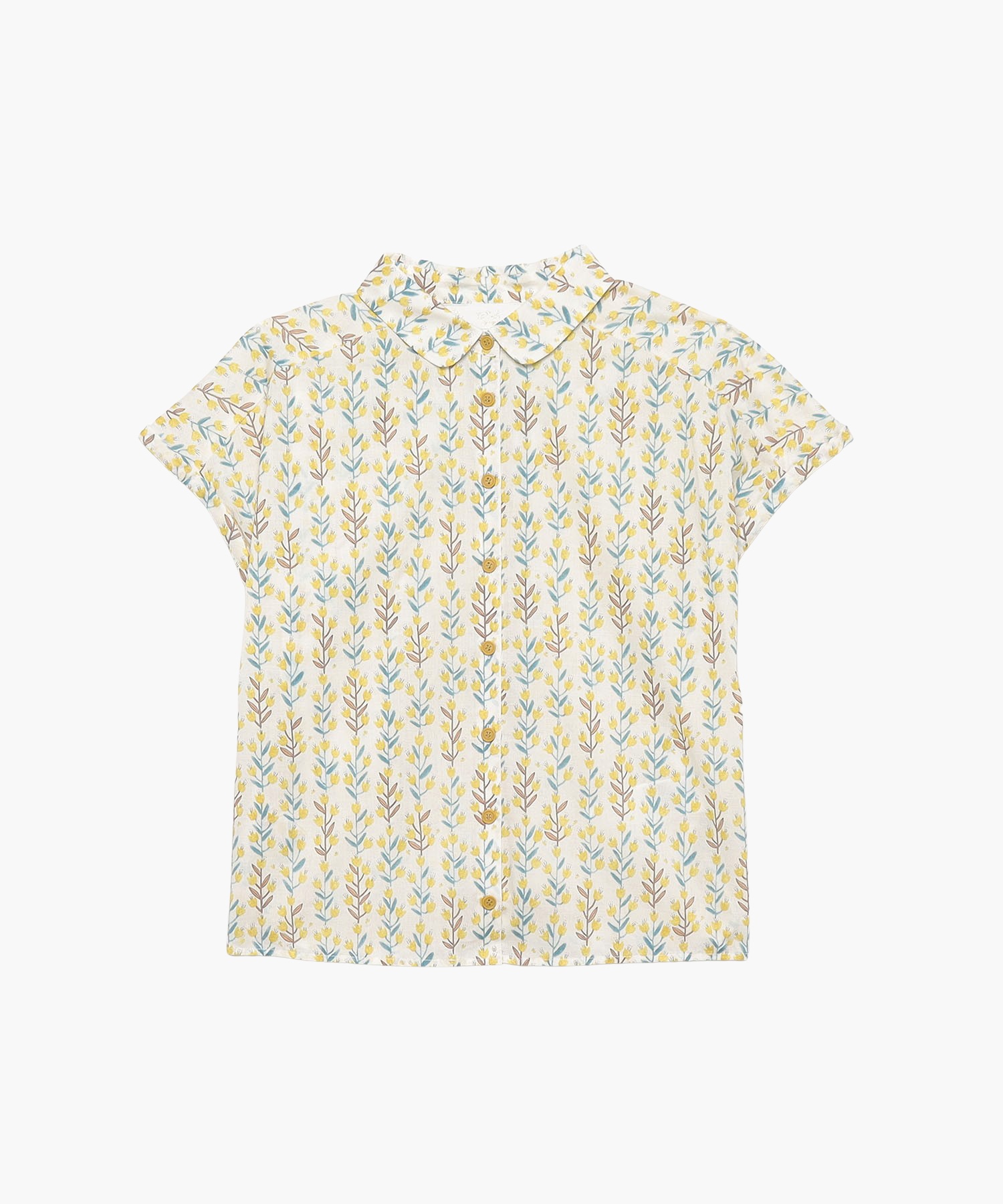 WU56 SHIRT チューリッププリントシャツ ｜To b. by agnès b
