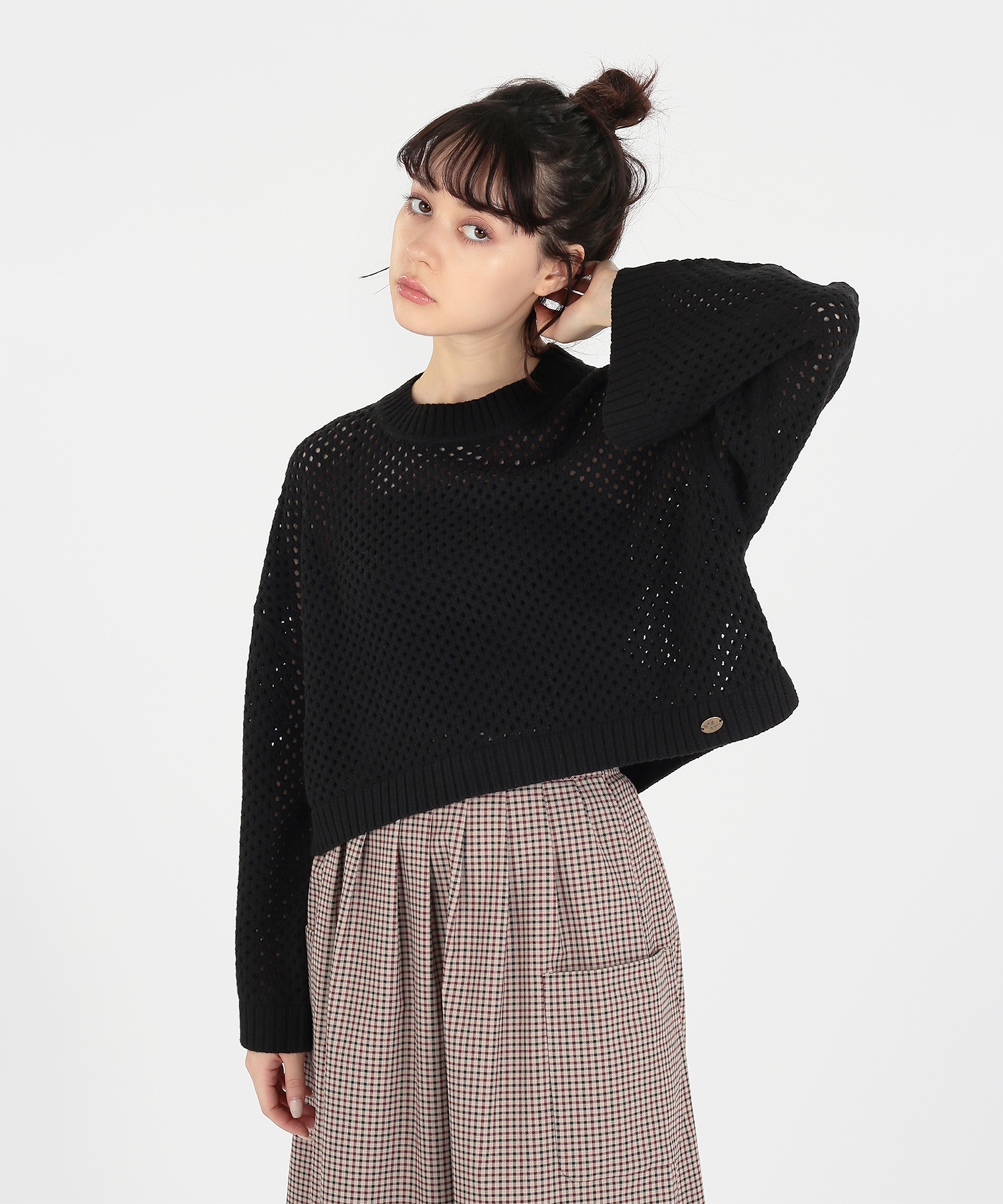 WU63 PULLOVER メッシュニットプルオーバー ｜To b. by agnès b.（トゥービー バイ アニエスベー）｜アニエスベー ...