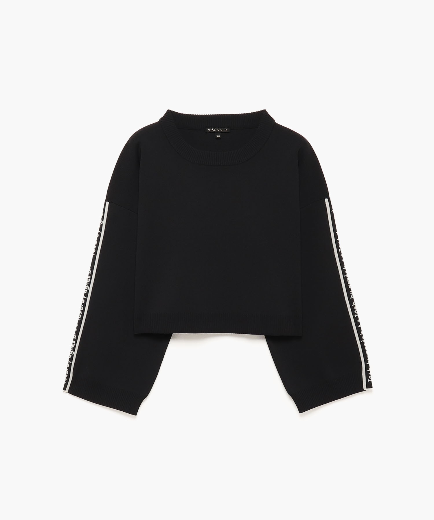 WS91 PULLOVER ロゴテープミニプルオーバー ｜To b. by agnès b ...