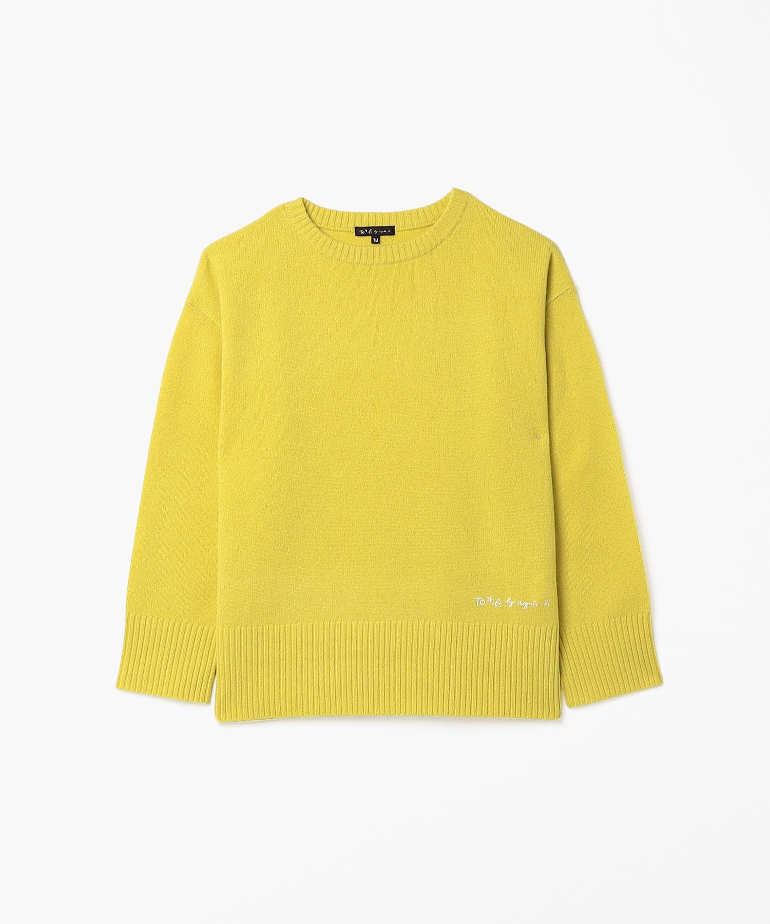 WT19 PULLOVER カラーニットプルオーバー ｜To b. by agnès b