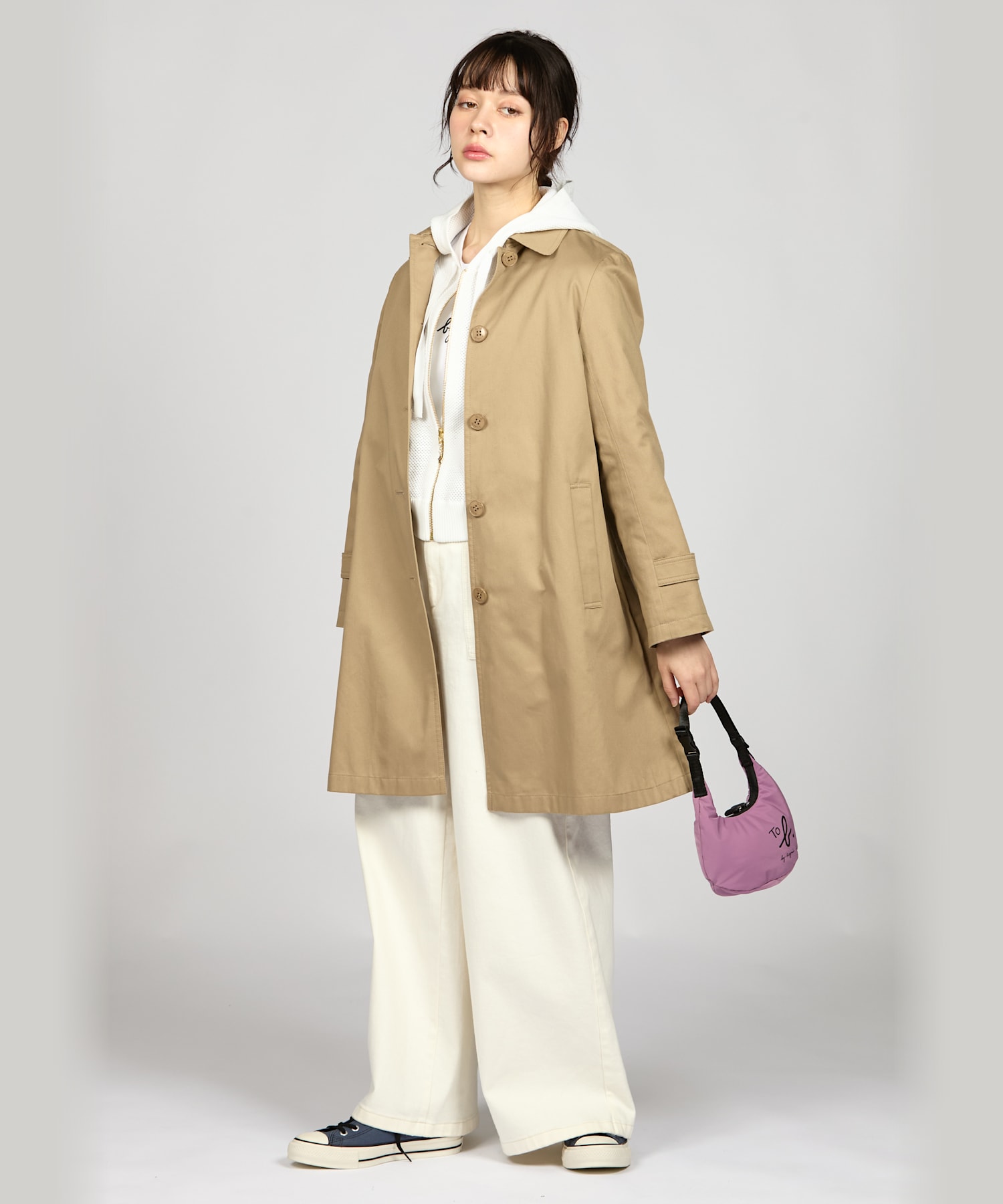 WM58 MANTEAU ピミリコ スプリングコート ｜To b. by agnès b 