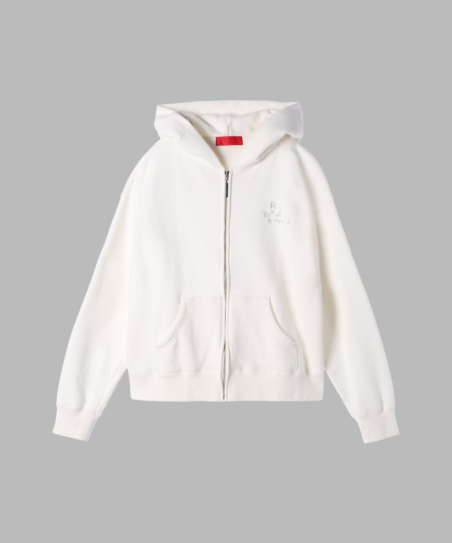 To b. by agnes b. x RED CARD TOKYO ZIP UP HOODIE WbvAbvt[fB[