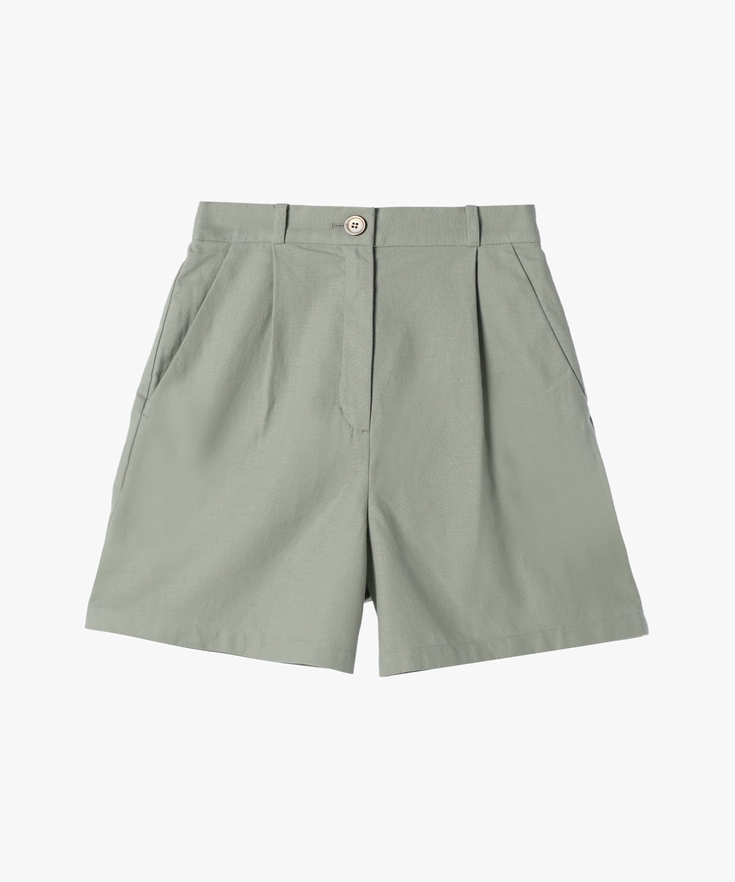 WX61 SHORT リネンコットンキャンバスショートパンツ