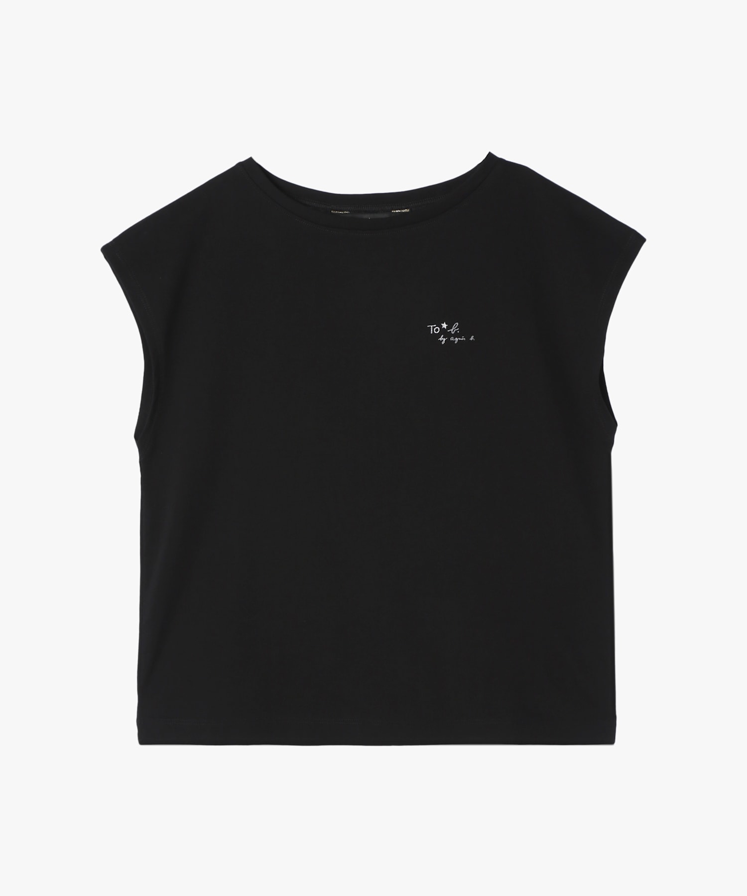 グリッターロゴフレンチスリーブTシャツ
