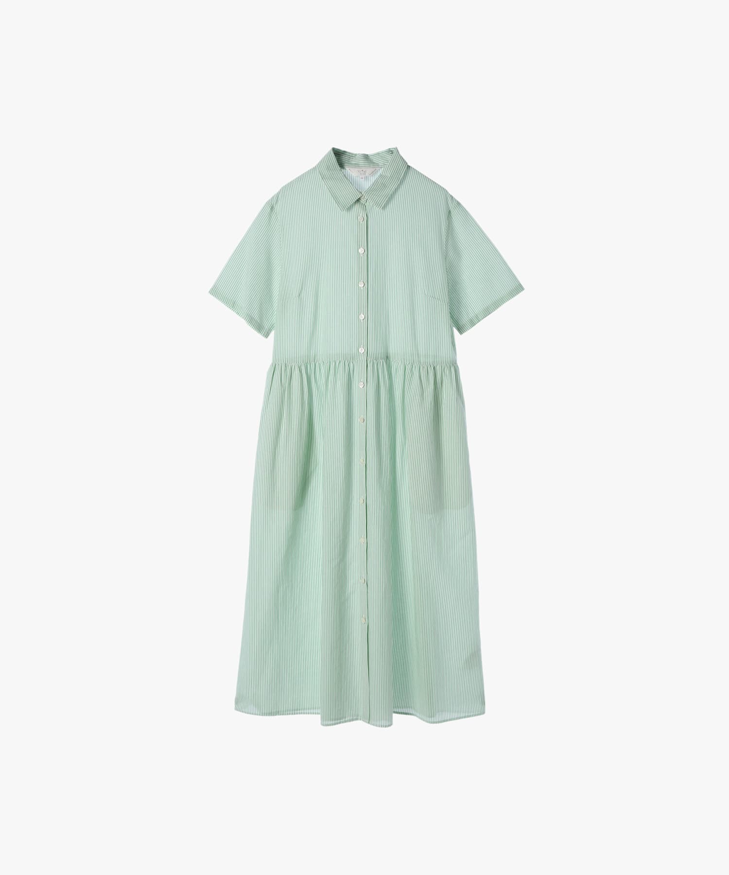 最新 ｜To コットンボイルストライプワンピース b. b agnès by ワンピース