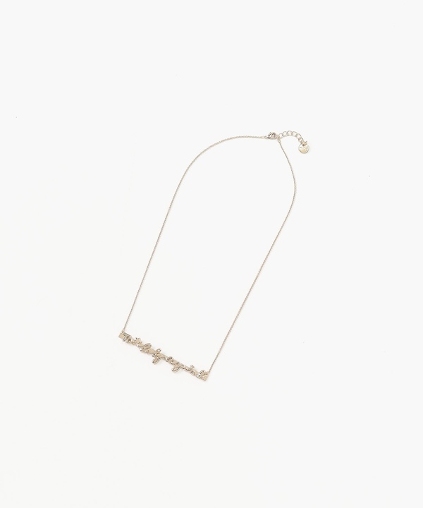 WQ29 NECKLACE ロゴネックレス