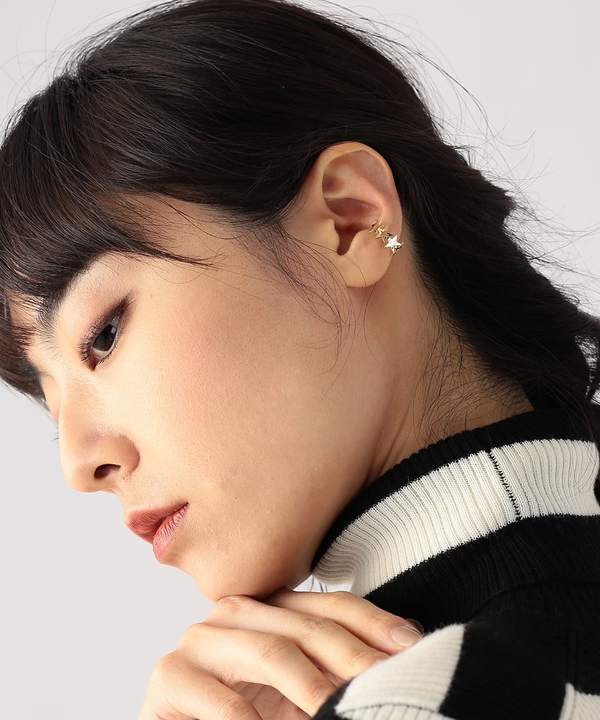 WT96 EAR CUFF カラーイヤーカフ ｜To b. by agnès b.（トゥービー