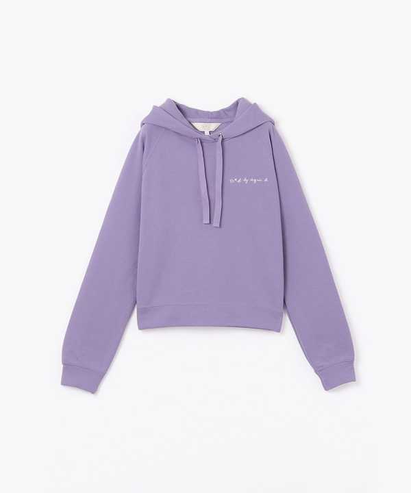 WS44 HOODIE ニューワンポイントロゴフーディー |To b. by agnès b