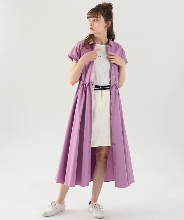 WD98 ROBE ロングシャツワンピース ｜To b. by agnès b.（トゥービー ...