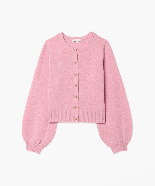 WU73 CARDIGAN トラディッショナルブラッシュドカーディガン-