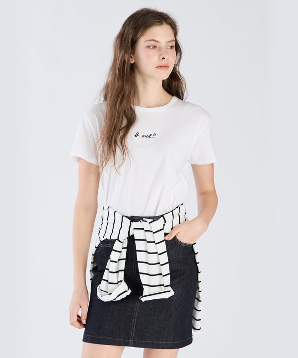 agnes b. - (2yellow2様)アニエスベー　Tシャツ　トップス black short sleeves Coulos 