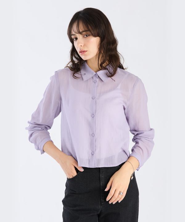 「agnes b.」 半袖シャツ 3 ネイビー レディース agnes b. ブラウス シャツ IDD5 CHEMISE レディース : ZOZOTOWN