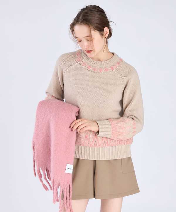 ノルディックニットプルオーバー