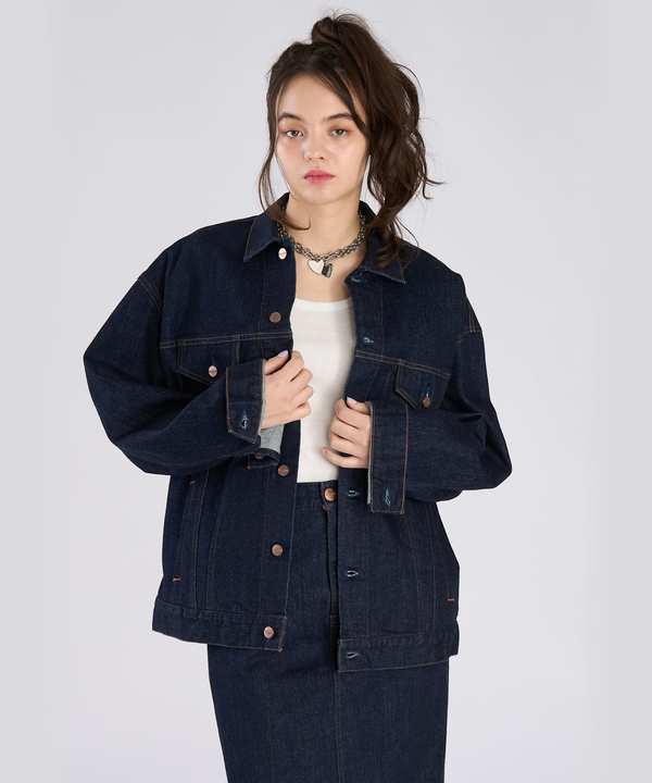 OVER SIZE DENIM JK