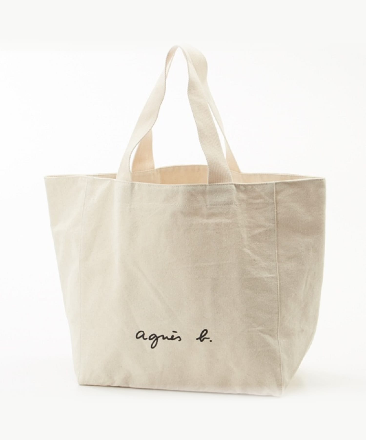 WEB限定 GO03‐01 ロゴトートバッグ ｜agnès b. VOYAGE FEMME