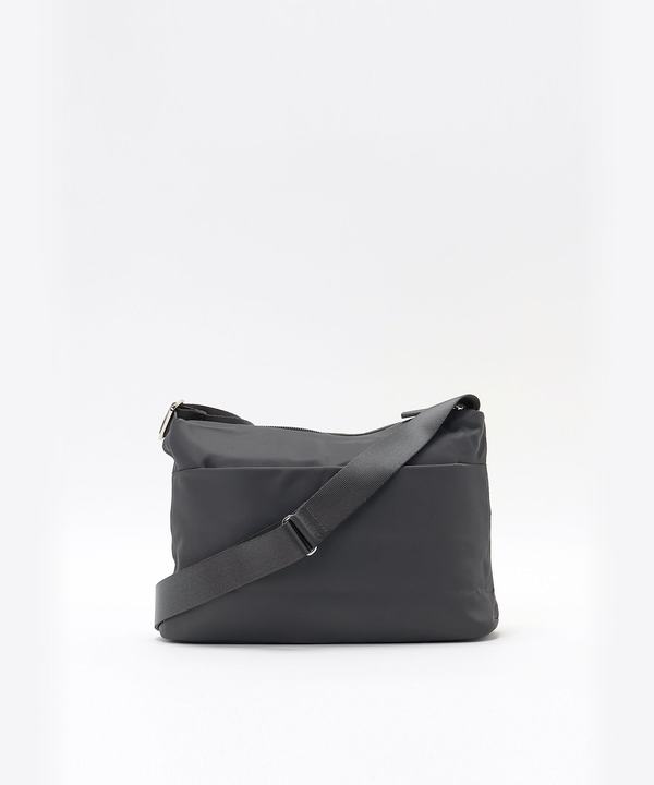 超美品【アニエスベー】ショルダーバッグ ナイロン レザー シルバー金具 ロゴ ショルダーバッグ｜agnès b.｜アニエスベー公式オンラインブティック