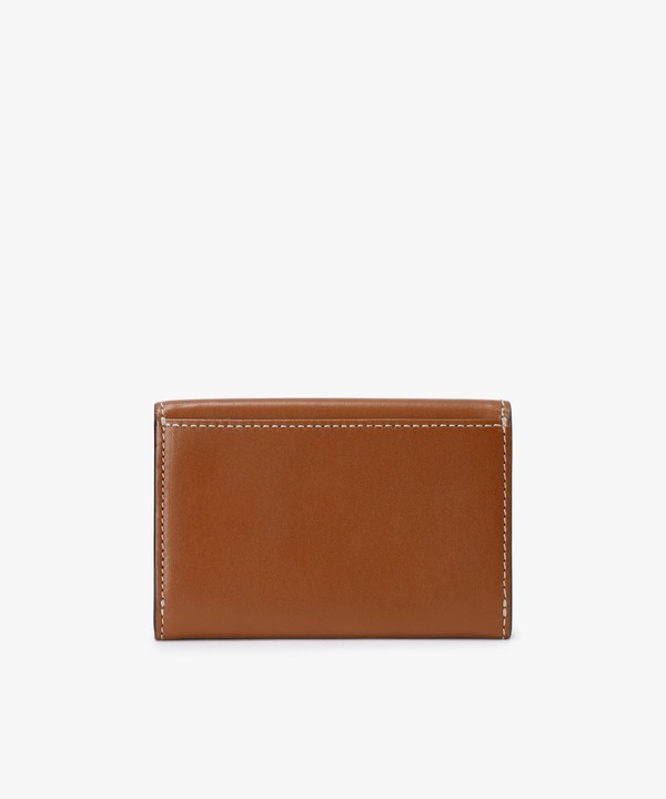 美品 アニエスベー 三つ折り財布 ロゴ金具 茶色 レザー シボ革 楽天市場】アニエスベー 財布 折財布 三つ折り ロゴ agnesb
