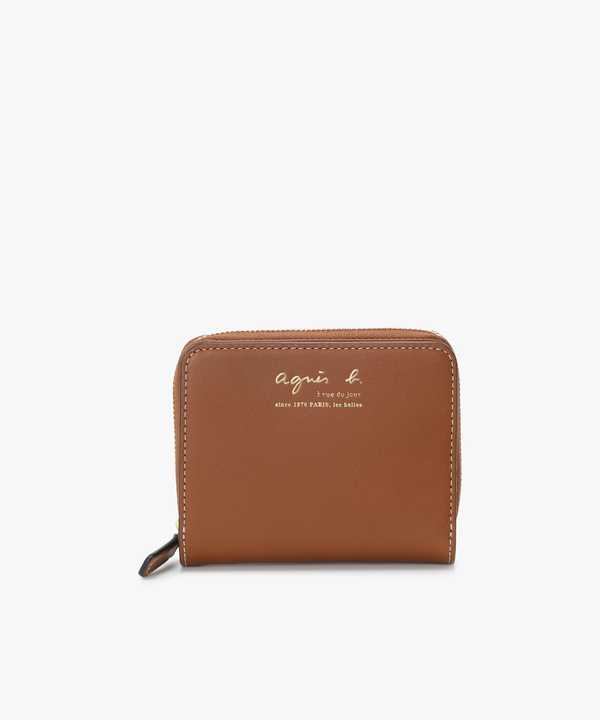 agnis b. 折り財布 アニエスベー 財布 折財布 三つ折り ロゴ agnesb.VOYAGE