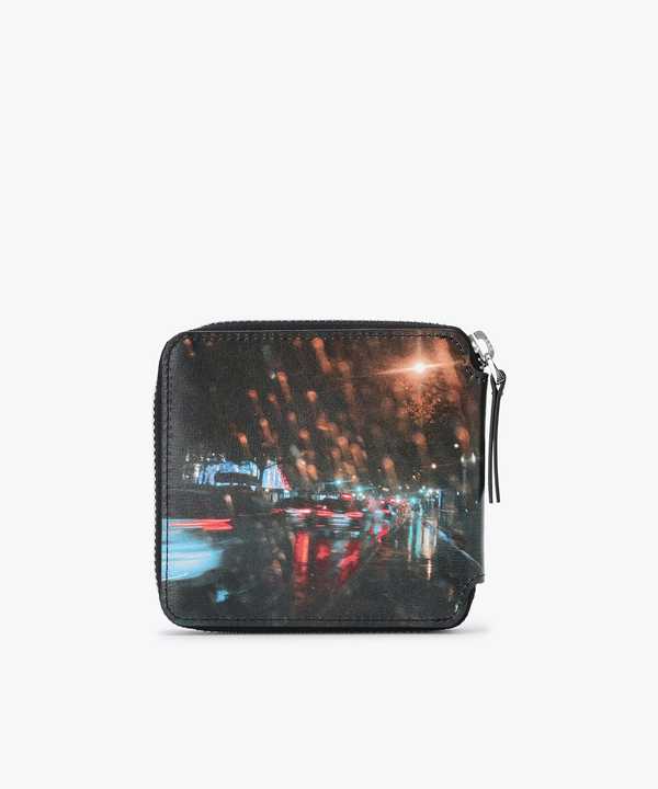 牛革 アニエスべー 濃紺 2トーン 長財布 レザー 財布｜agnès b.｜アニエスベー公式オンラインブティック