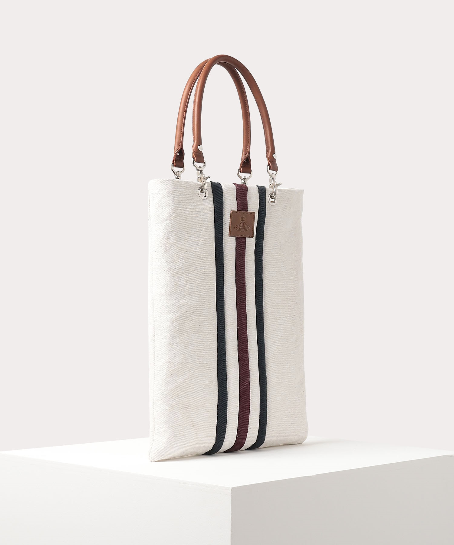 ヴィンテージストライプ トートバッグl ホワイト レディース 4249c 公式通販 ヴィヴィアン ウエストウッド Vivienne Westwood