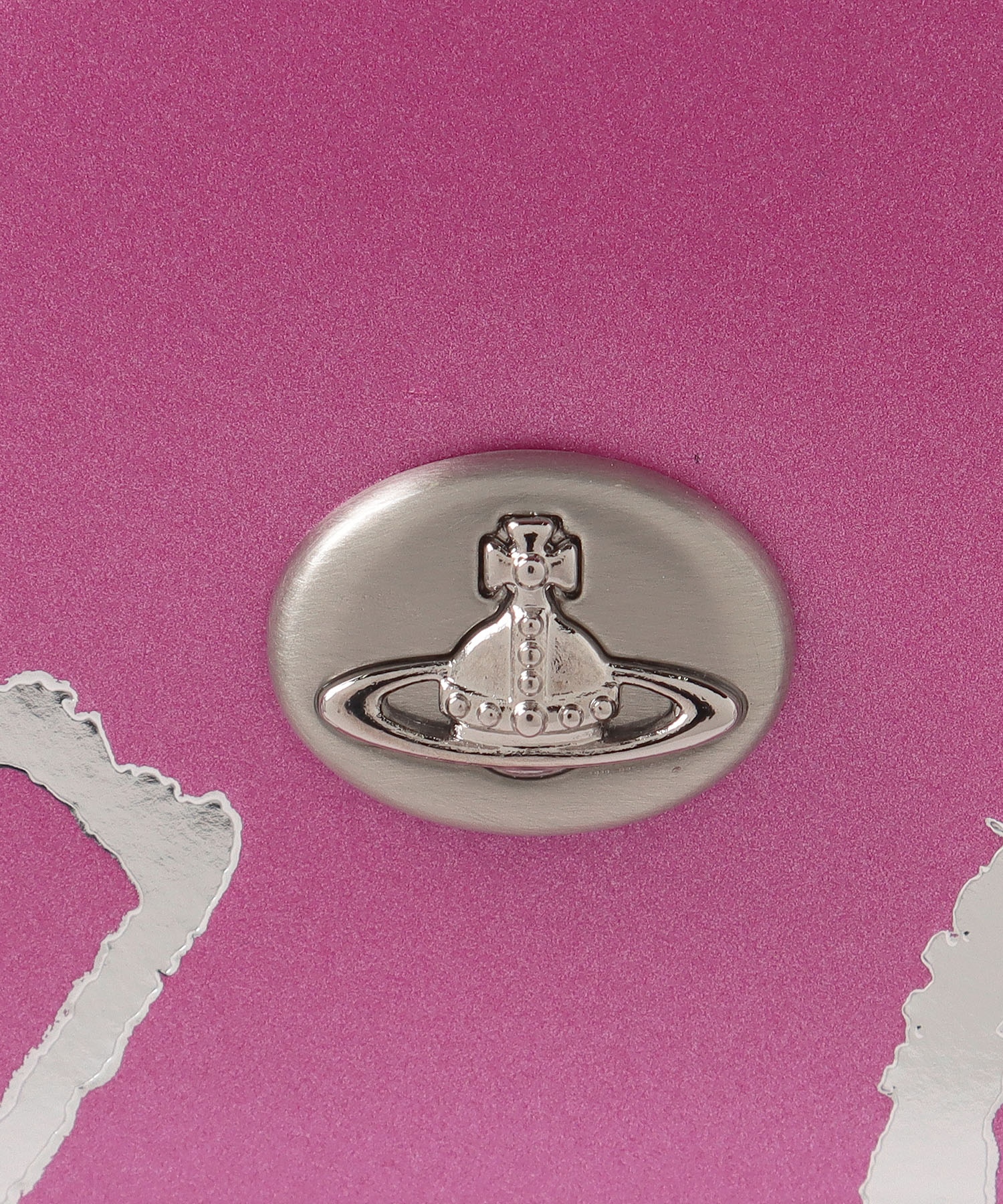 Scribble Hearts Metallic 財布型ショルダーバッグ ピンク レディース 4449d81 バッグすべて ショルダーバッグ ポシェット 公式通販 ヴィヴィアン ウエストウッド Vivienne Westwood