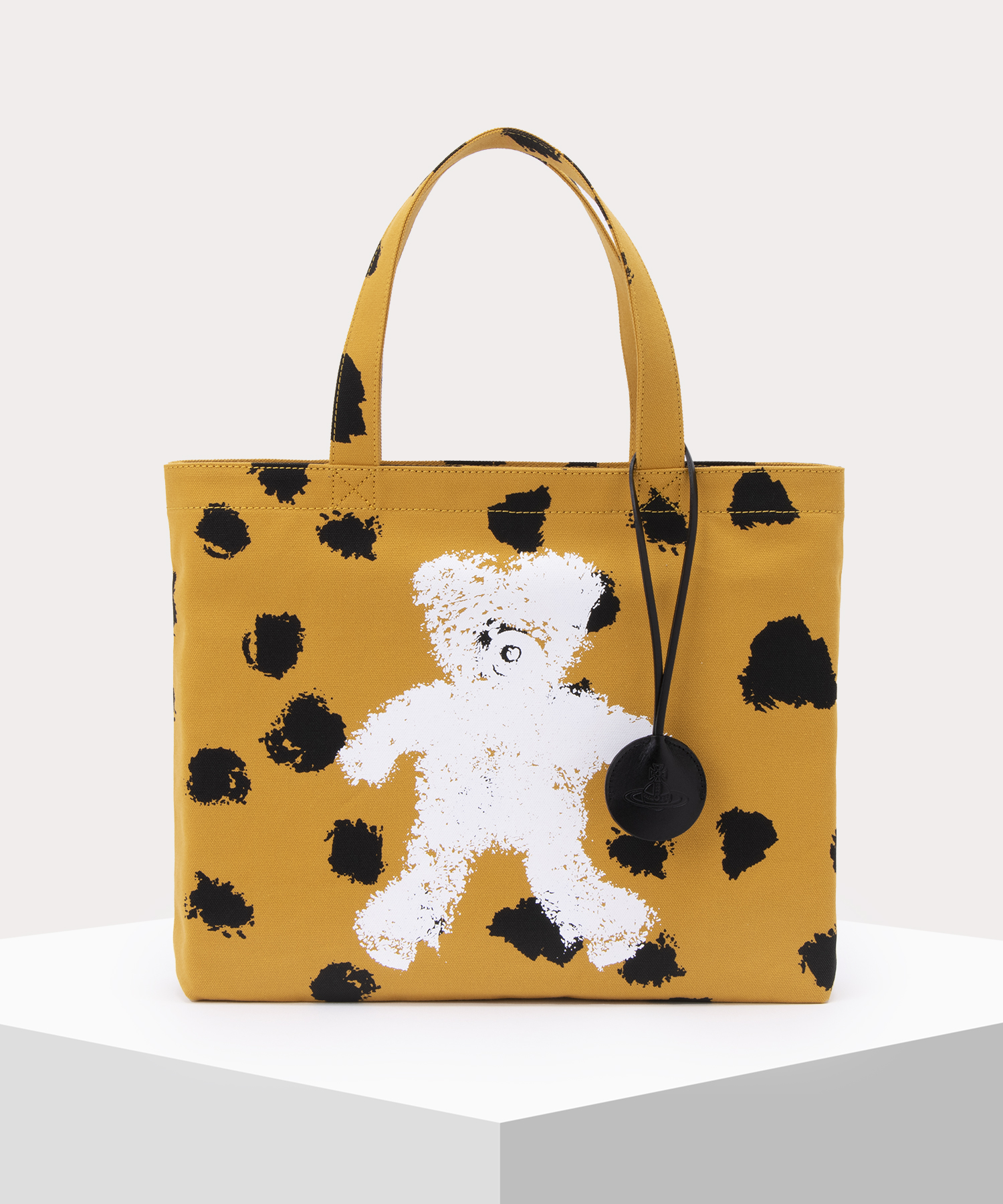 PAINTED TEDDY トートバッグM(イエロー)（レディース）（4249H21）｜バッグすべて(トートバッグ)｜【公式通販】ヴィヴィアン・ ウエストウッド（Vivienne Westwood）