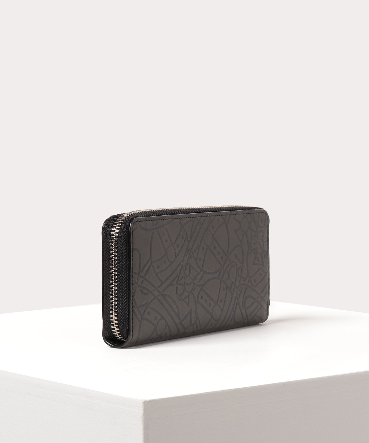 エンボスorb ラウンドファスナー長財布 ブラック レディース 3118k31 公式通販 ヴィヴィアン ウエストウッド Vivienne Westwood