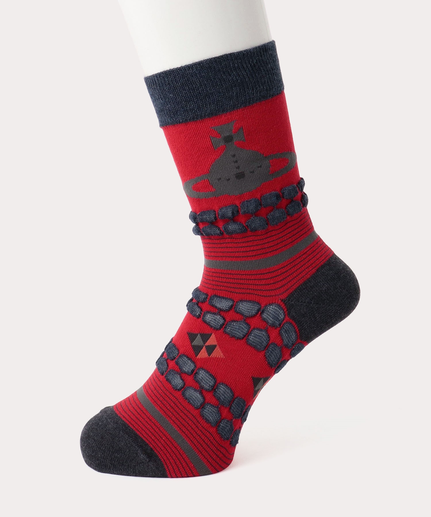 タックorb メンズクルーソックス レッド メンズ 2e348 公式通販 ヴィヴィアン ウエストウッド Vivienne Westwood